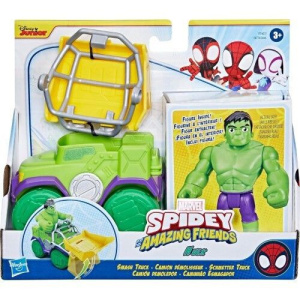 Spidey And His Amazing Friends Saf Hulk Truck N' Accessory  (F7457)
