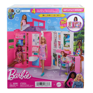 Barbie Σπιτάκι Βαλιτσάκι  (HRJ76)