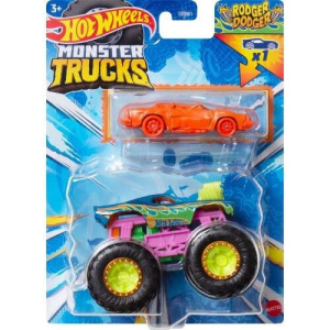 Hot Wheels Οχήματα Monster Trucks 1:64 - Rodger Dodger  (HWN37)