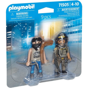 Playmobil DuoPack Κλέφτης και Αστυνόμος  (71505)