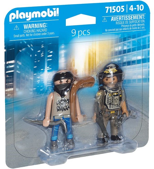 Playmobil DuoPack Κλέφτης και Αστυνόμος  (71505)