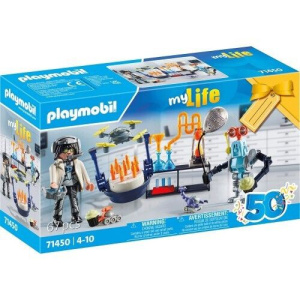 Playmobil Gift Set Πάρτυ στο Εργαστήριο του Τρελοεπιστήμονα  (71450)