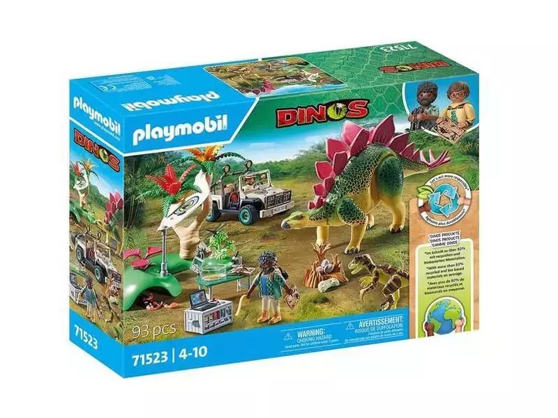 Playmobil Ερευνητικό Κέντρο με Δεινόσαυρους  (71523)