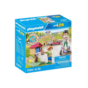 Playmobil Υπαίθρια Aνταλλακτική Bιβλιοθήκη  (71511)