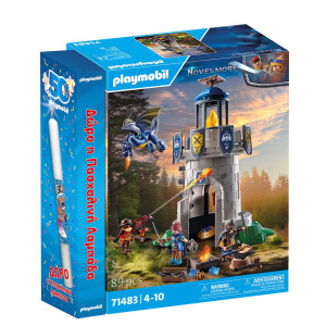 Λαμπάδα Playmobil Novelmore- Πύργος Ιπποτών Με Δράκι Και Σιδηρουργό  (71483)