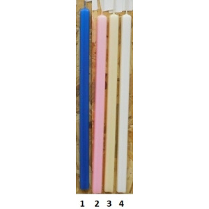 Λαμπαδα Τετραγωνη Μονοχρωμη Σε 4 Χρωματα  (259)