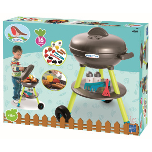 Ecoiffier Barbeque Charcoal Σετ 16 Τεμαχίων  (4668)