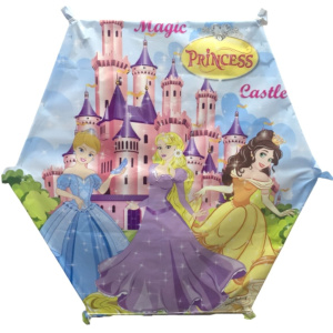 Χαρταετός Σούπερ 85εκ Πλαστικός Με Χάρτινη Χρωματιστή Ουρά Magic Princess  (85-8)