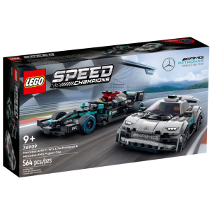 LEGO Speed Champions Mercedes-AMG F1 W12 E Performance And Mercedes-AMG Project One  (76909)