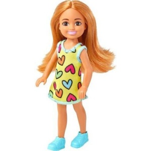 Barbie Τσέλσι Και Φίλες- Φόρεμα Με Στάμπα Καρδιάς  (HNY57)