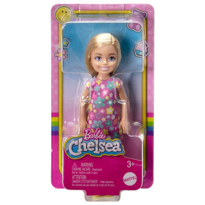 Barbie Τσέλσι Και Φίλες- Με Μπλε Μάτια Και Φλοράλ Μωβ Φόρεμα  (HKD89)