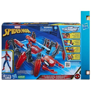 Λαμπάδα Spider-Man Epic Hero Series Όχημα Crawl N Blast Spider και Φιγούρα Δράσης  (F7845)