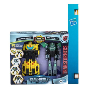 Λαμπάδα Transformers Earthspark Compiner Bumblebee - Mo Malto  (F8439)