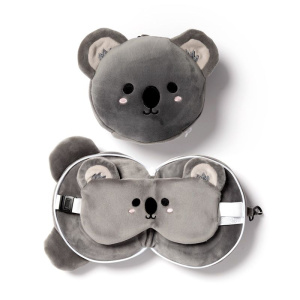 Puckator Relaxeazzz Plush Μαξιλάρι Ταξιδιού-Μάσκα Ματιών Koala  (CUSH226)