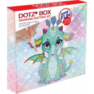 Diamond Dotz 22x22 Ariel The Baby Dragon  (DBX.010)