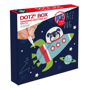 Diamond Dotz 22x22 Space Dog  (DBX.073)