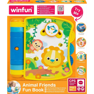 Winfun Το Βιβλιαράκι μου με Ζωάκια της Ζούγκλας Animal Friends Fun Book  (0746-NL)