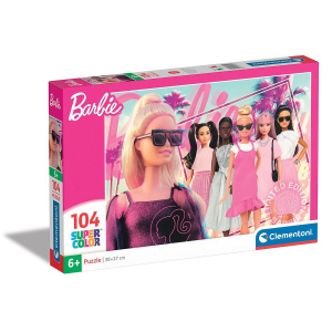 Clementoni Παζλ 104 Super Color Barbie  (1210-25752)