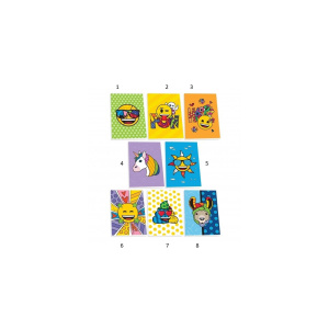Skag Τετράδιο Καρφίτσα 40 Φύλλα 70γρ Emoji  (296885)