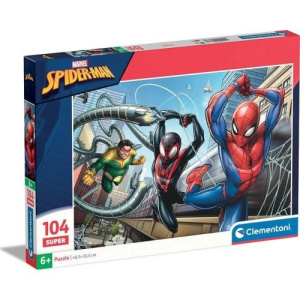 Clementoni Παζλ 104 Super Color Spiderman  (1210-25778)