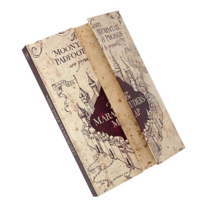 Harry Potter Marauders Map A5 Notebook  (HP713456)