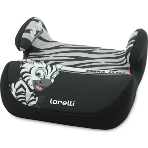 Lorelli Καθισματάκι Αυτοκινήτου Topo Comfort Zebra Grey-White Booster 15-36 kg  (10070992001)