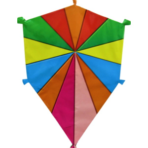 Χαρταετός Γύπας 1Μ Ολοχάρτινος Χρωματιστή Ουρά Τρίγωνα  (110-1)
