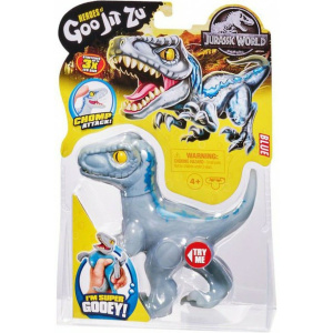 Goo Jit Zu Jurassic World Single Blue Ασημί  (GJJ00000)