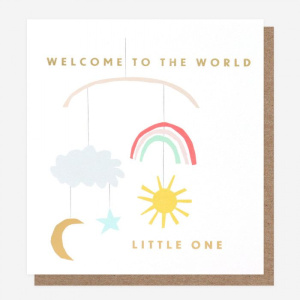 Ευχετήρια Κάρτα Γέννησης Gardner Baby Welcome To The World  (CTP011)