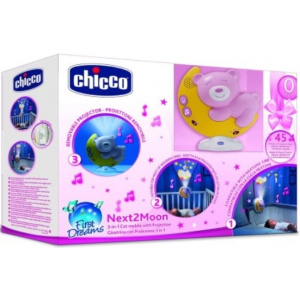 Chicco Παιχνίδι Κούνιας Κοντά Στο Φεγγάρι Ροζ  (09828-10)