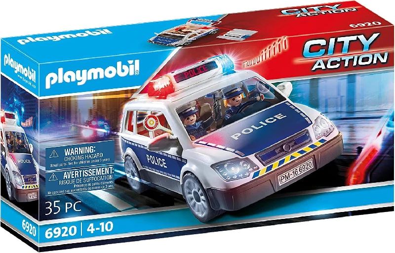 Playmobil Περιπολικο Οχημα Με Φαρο Και Σειρηνα  (6920)