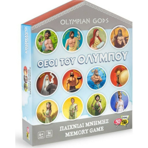 Επιτραπέζιο 50-50 Θεοί Του Ολύμπου Παιχνίδι Μνήμης  (505327)