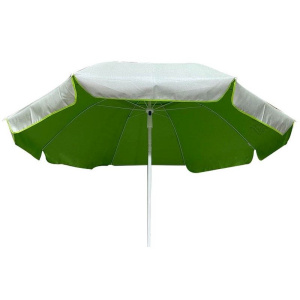 Ομπρέλα Θαλάσσης Alos Πράσινη-Ασημί 200 εκ.  (21-03190)