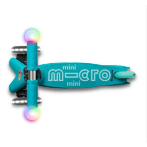 Micro Πατίνι Μίνι Micro Deluxe Magic Led Aqua  (MMD131)