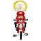 Παιδικο Τρικυκλο Ποδηλατο Joyful Κόκκινο Αρκουδάκι Πιλότος Με Τέντα Και Καλάθι  (855-2)
