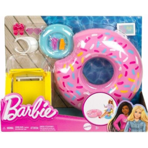 Barbie Καλοκαιρινά Έπιπλα- Χαλάρωση Στην Πισίνα  (HPT52)
