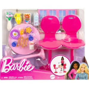 Barbie Καλοκαιρινά Έπιπλα- Σετ Πρωινού  (HPT54)