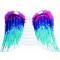 Θαλάσσιο Φουσκωτό Στρώμα Φτερά Αγγέλου 251x160εκ  (58786)